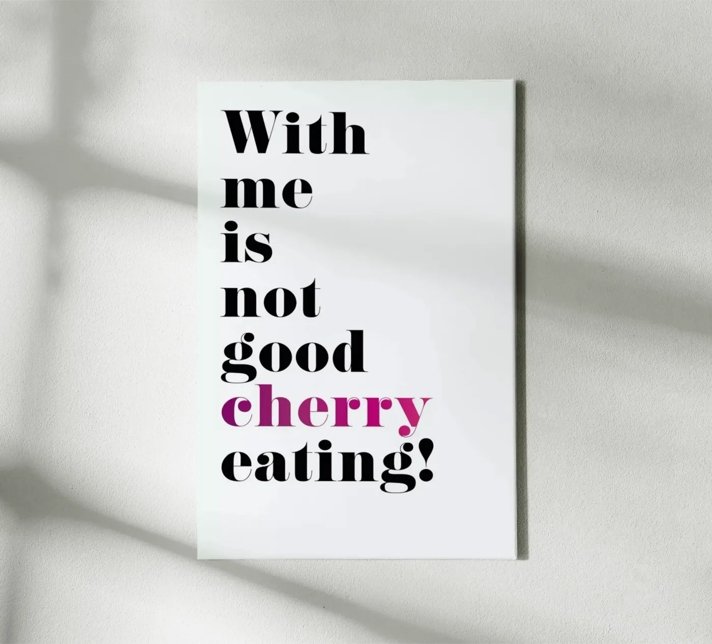 Cherry x tela da Amy & Kurt