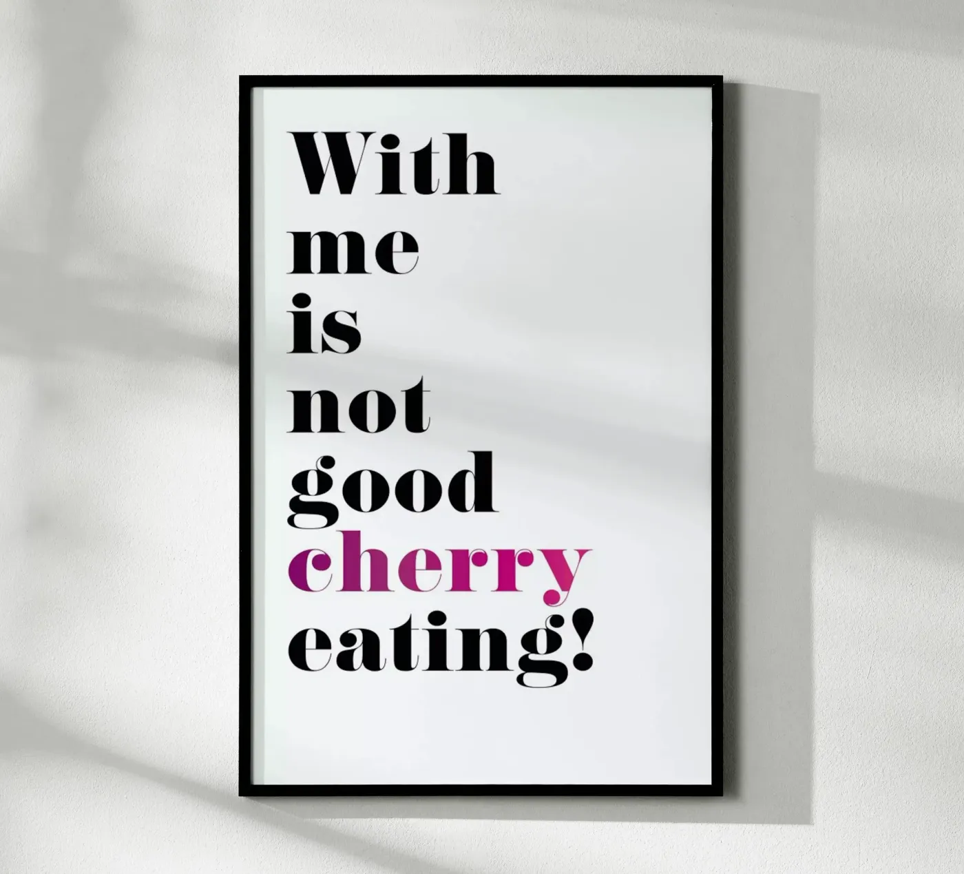 Cherry x poster van Amy & Kurt