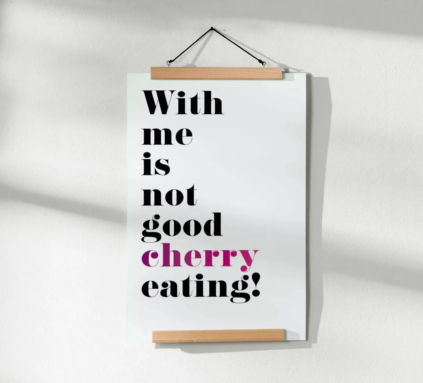 Cherry x poster van Amy & Kurt