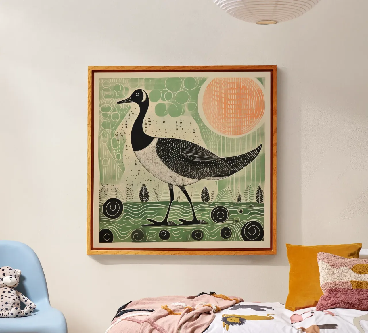 Oca verde plexiglass da Minimal Animal Art