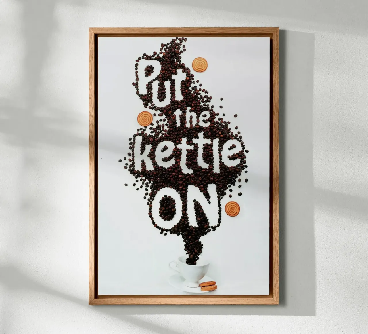 Put The Kettle On! - Dina Belenko tela con Cornice a cassetta da Pictufy