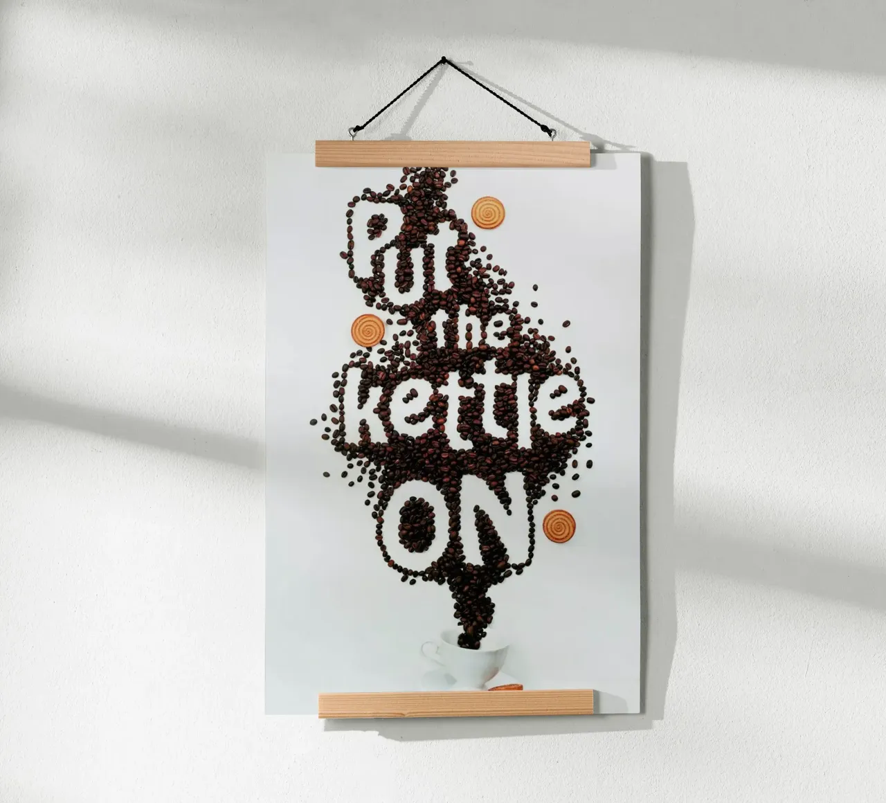 Put The Kettle On! - Dina Belenko poster con telaio in plastica da Pictufy