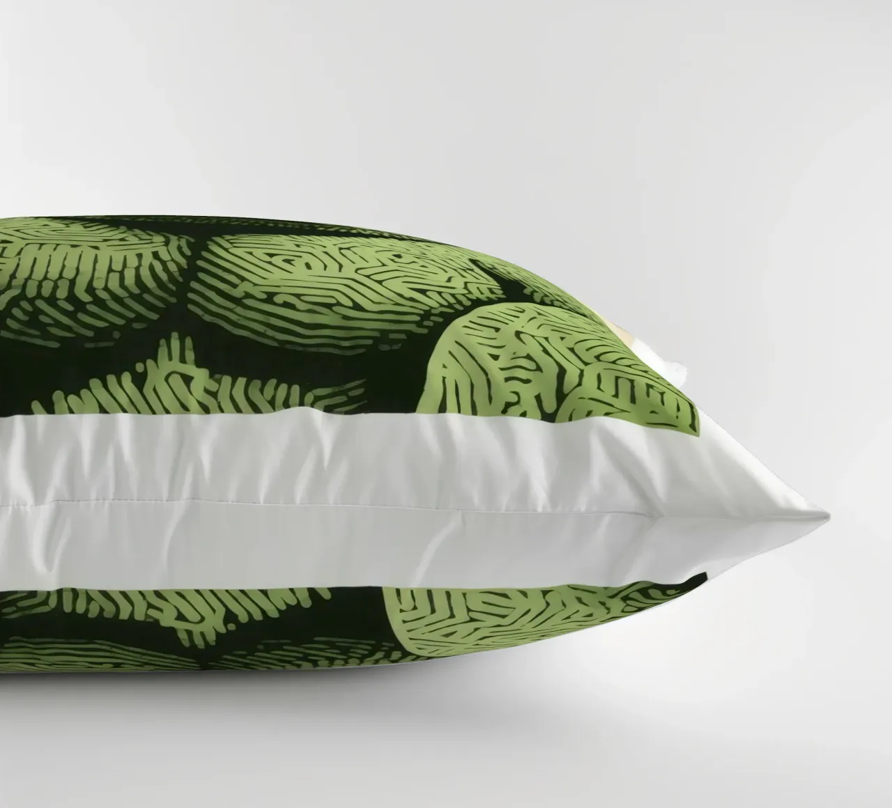 Gorilla Verde 2 cuscino da Minimal Animal Art
