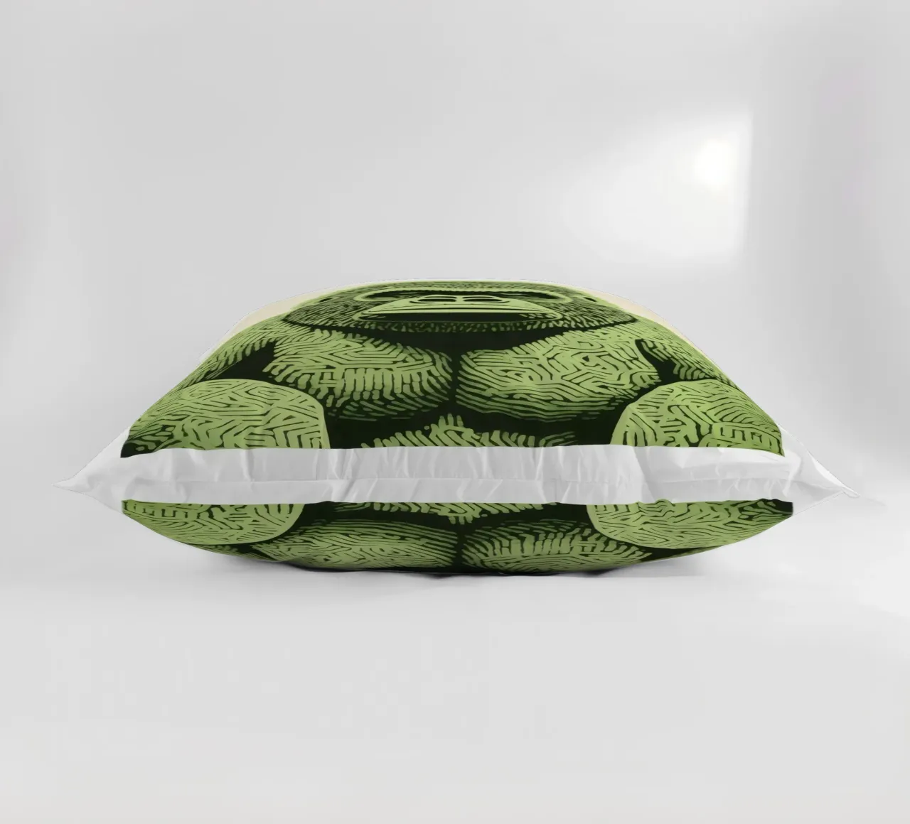 Gorilla Verde 2 cuscino da Minimal Animal Art