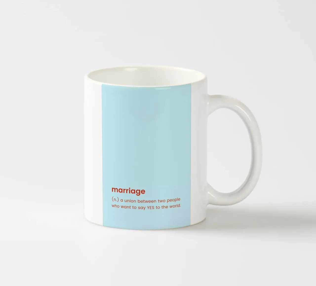 For Newlyweds tazza in ceramica da Studio One
