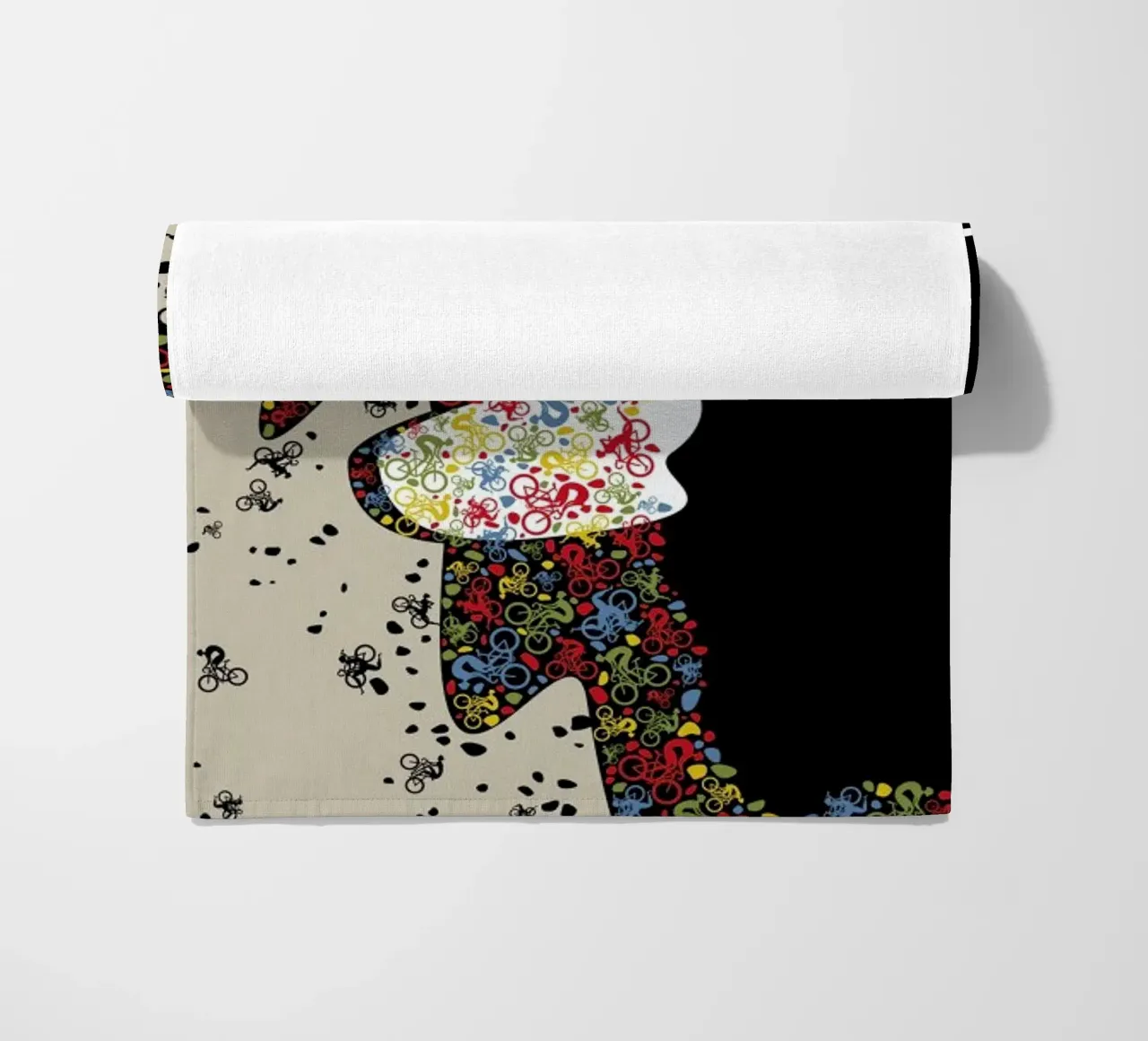 Tabor beach towel by Michael Valenti