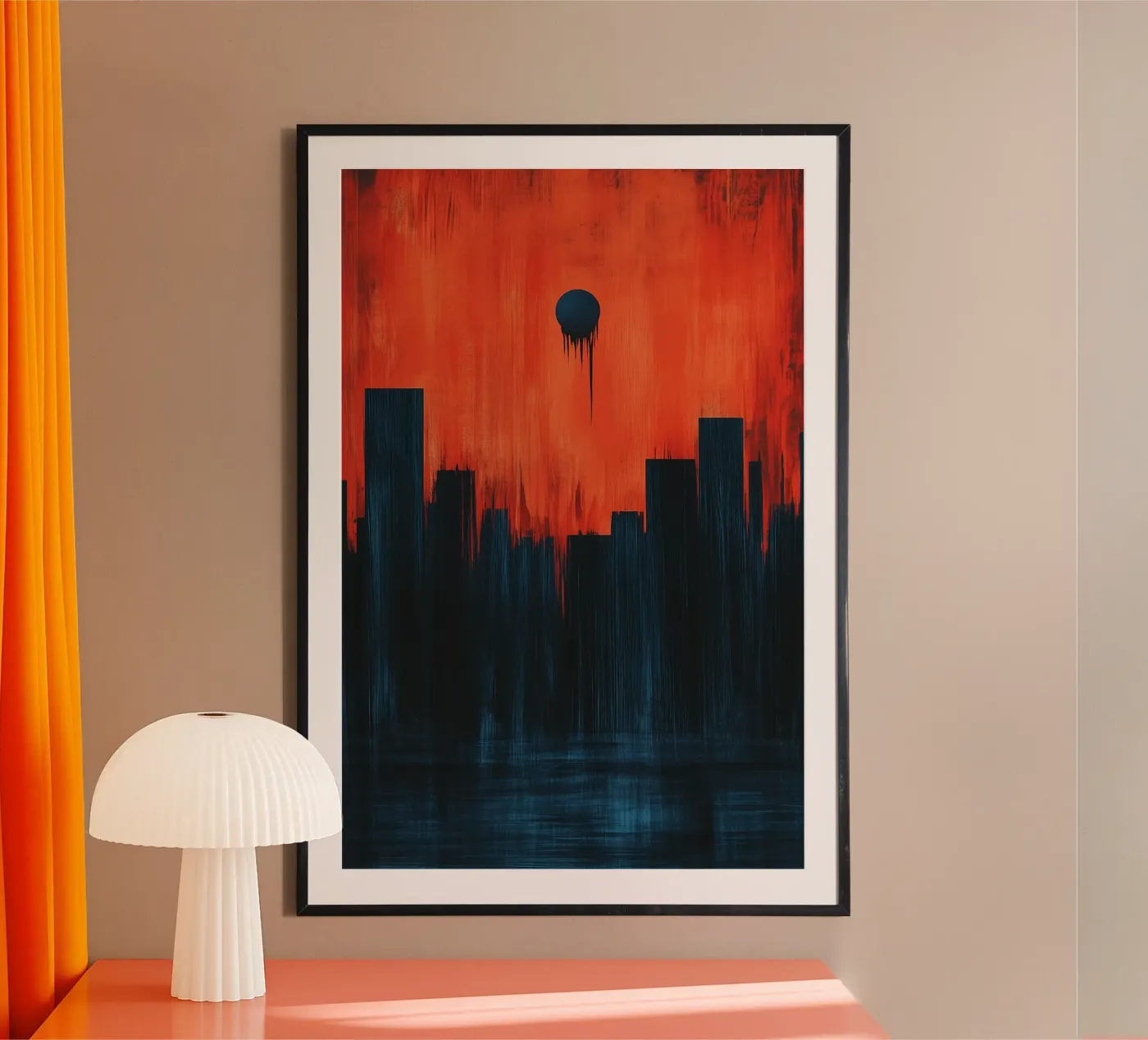 Crepuscolo che si scioglie poster da melipo-art