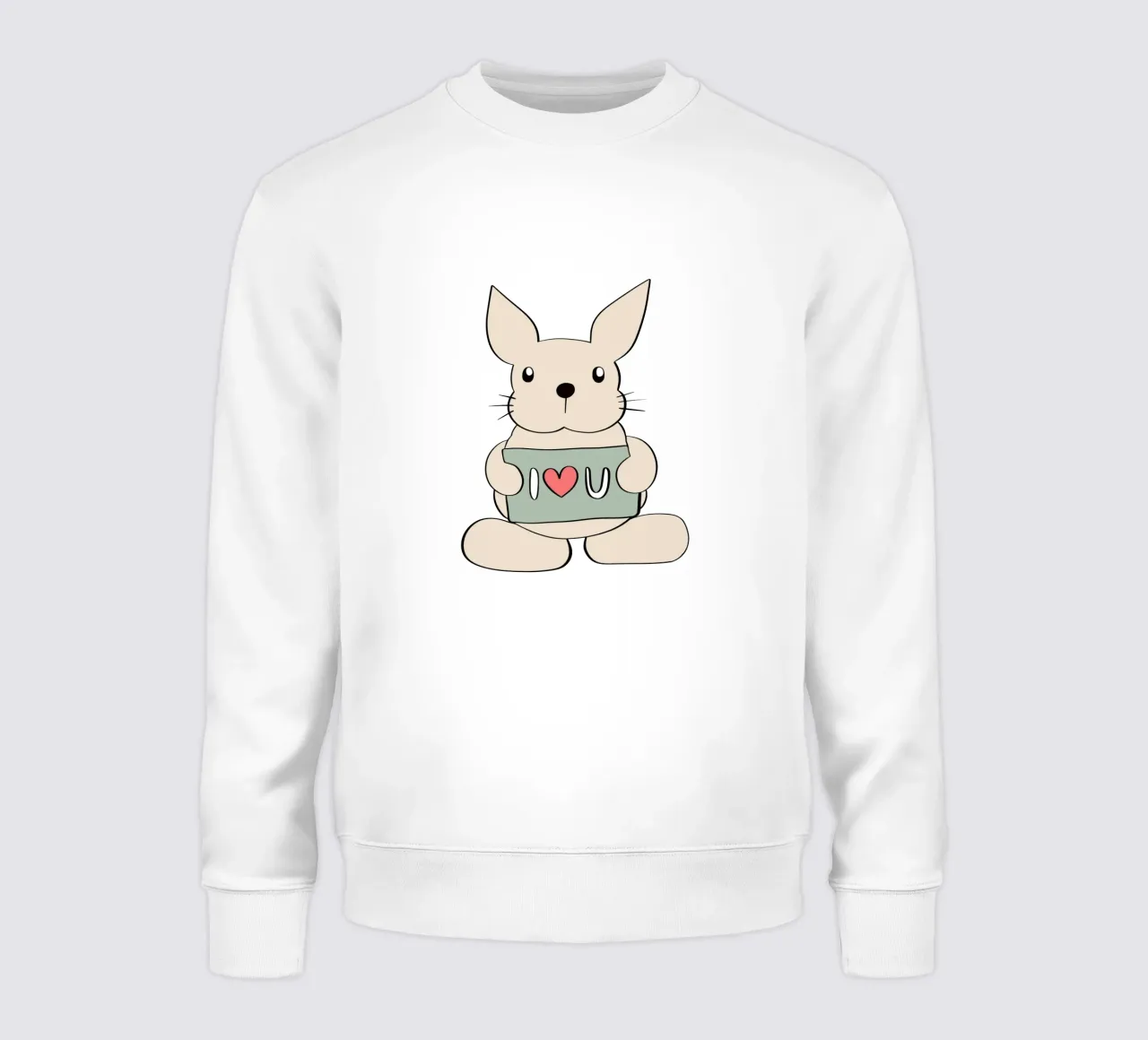 Hase liebt dich felpa da BAINAI