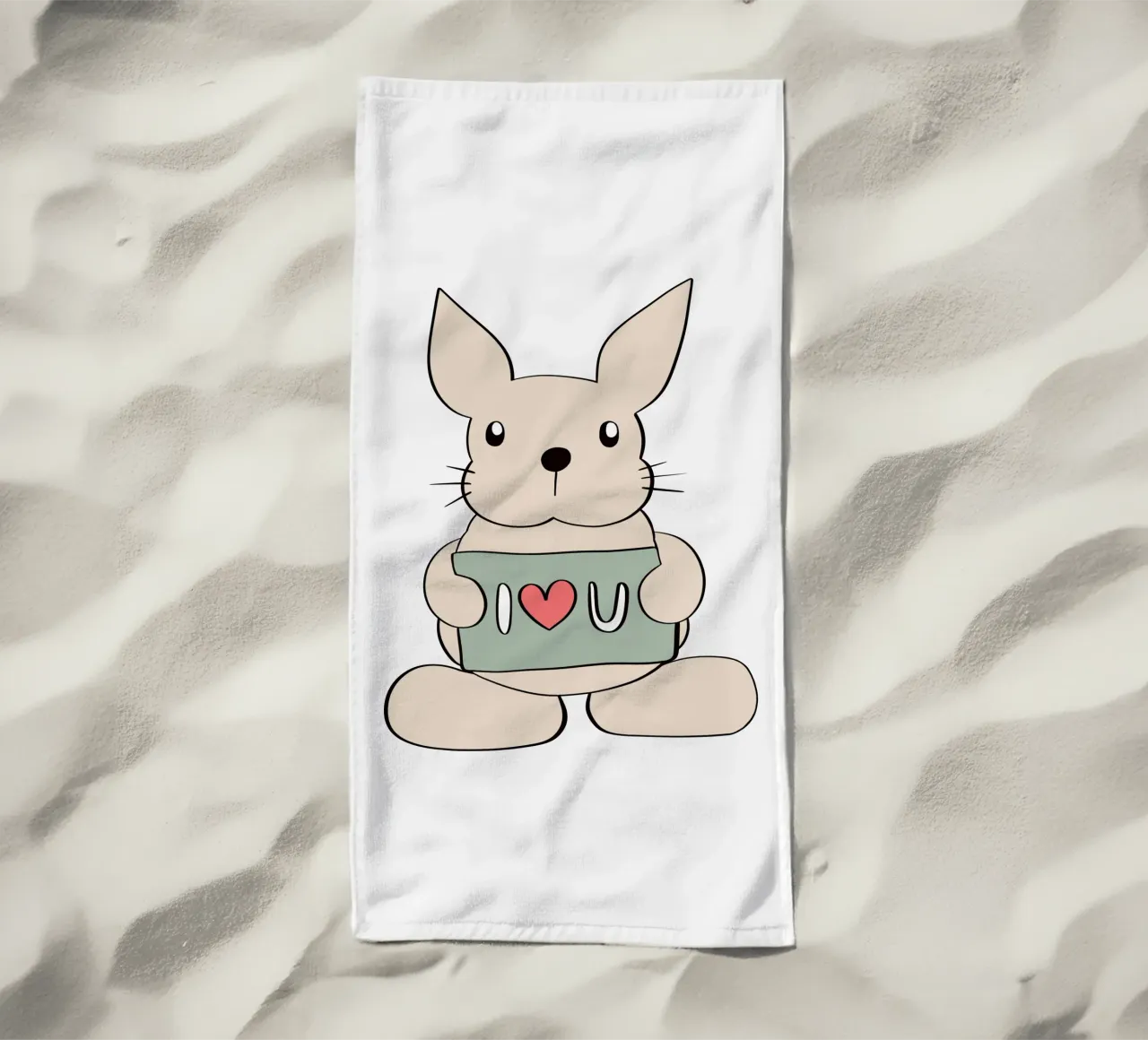 Hase liebt dich telo mare da BAINAI