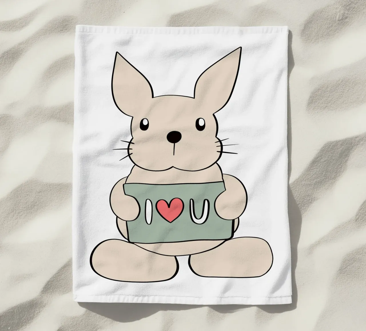 Hase liebt dich telo mare da BAINAI