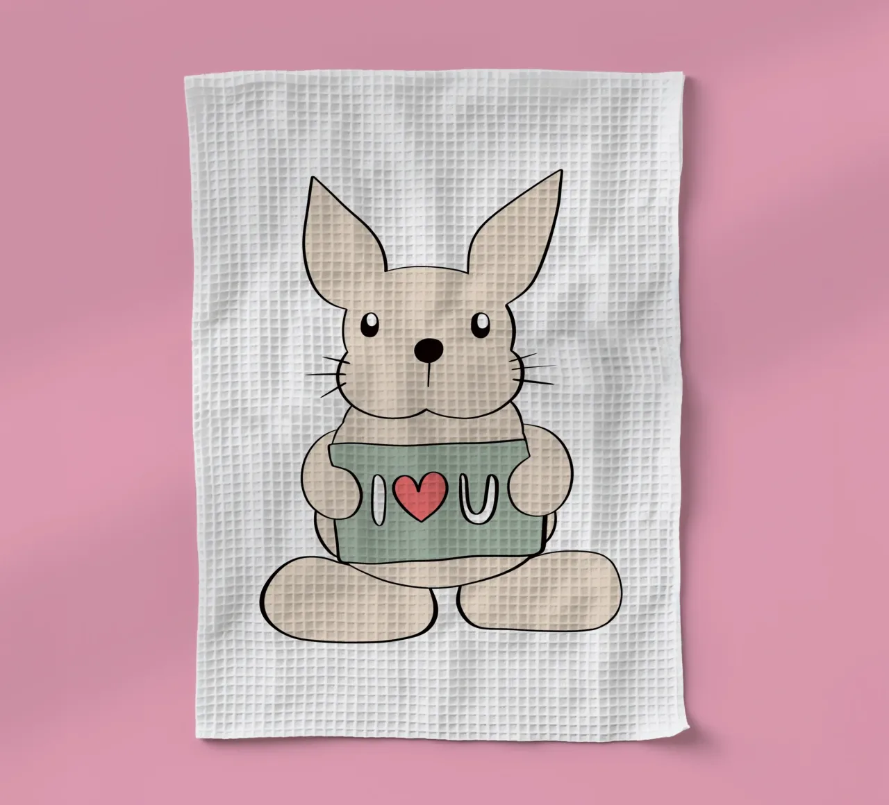 Hase liebt dich canovaccio da cucina da BAINAI