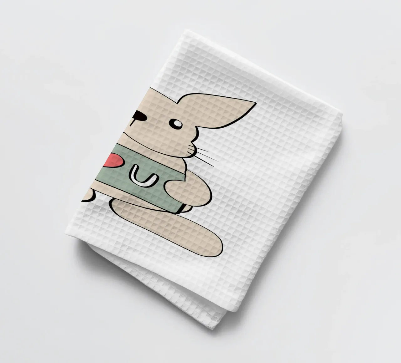 Hase liebt dich canovaccio da cucina da BAINAI