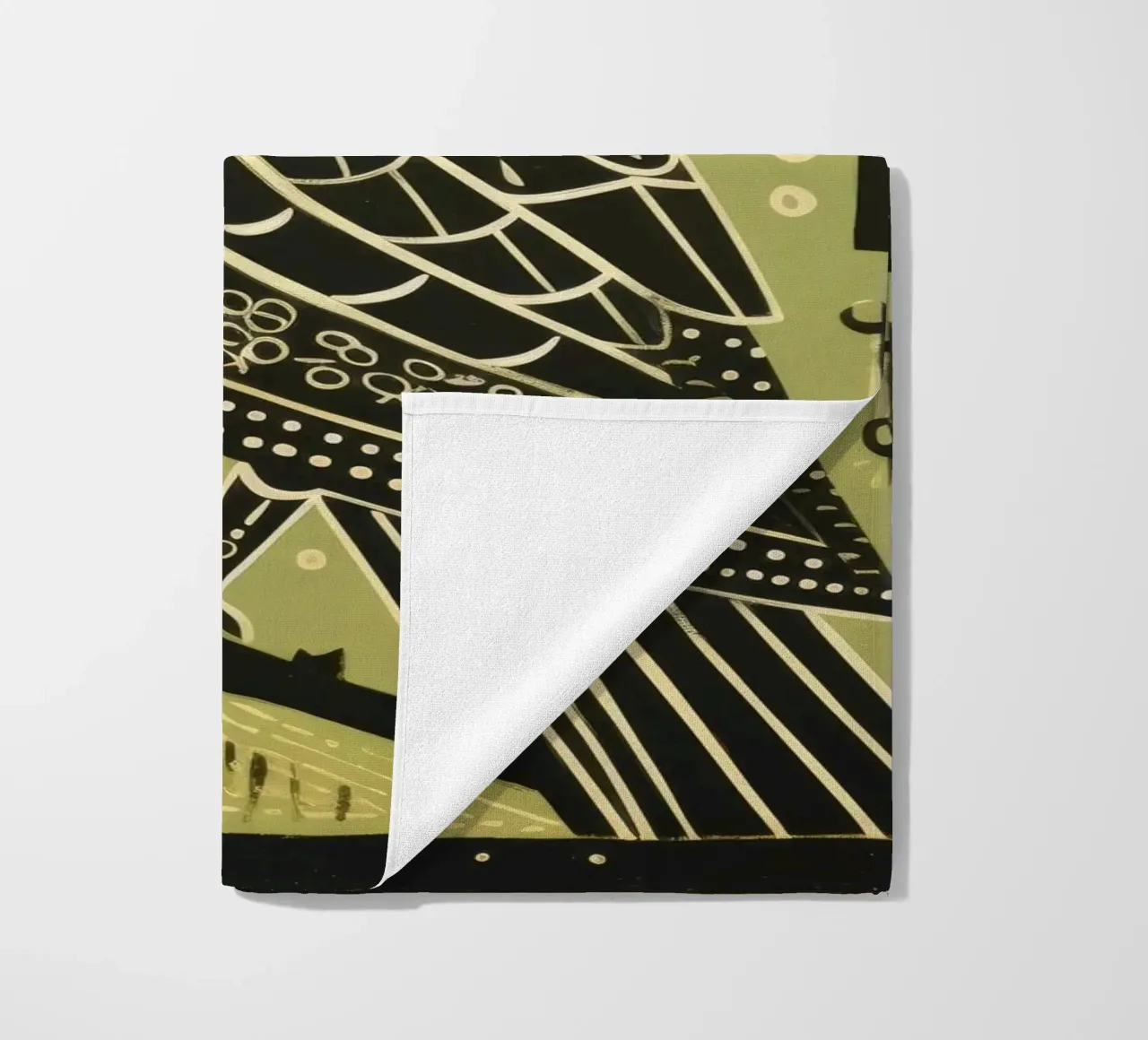 Falco Verde 1 telo mare da Minimal Animal Art