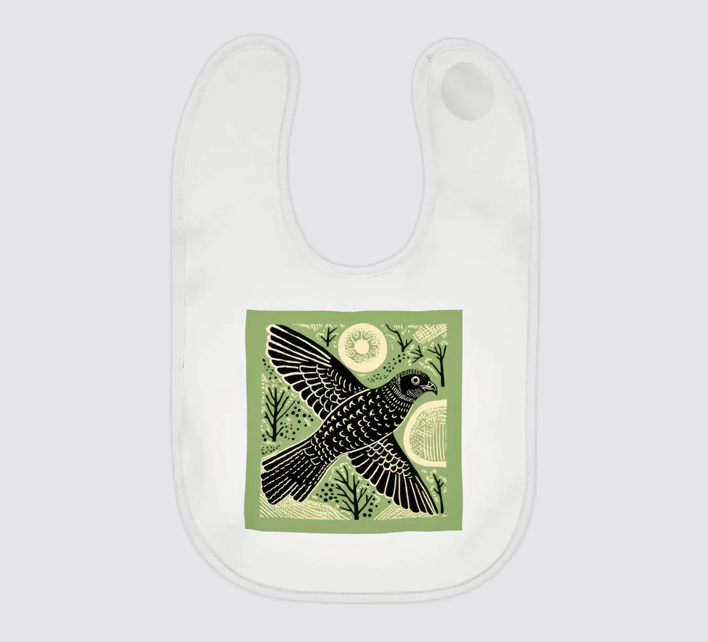 Falco verde bavaglino da Minimal Animal Art