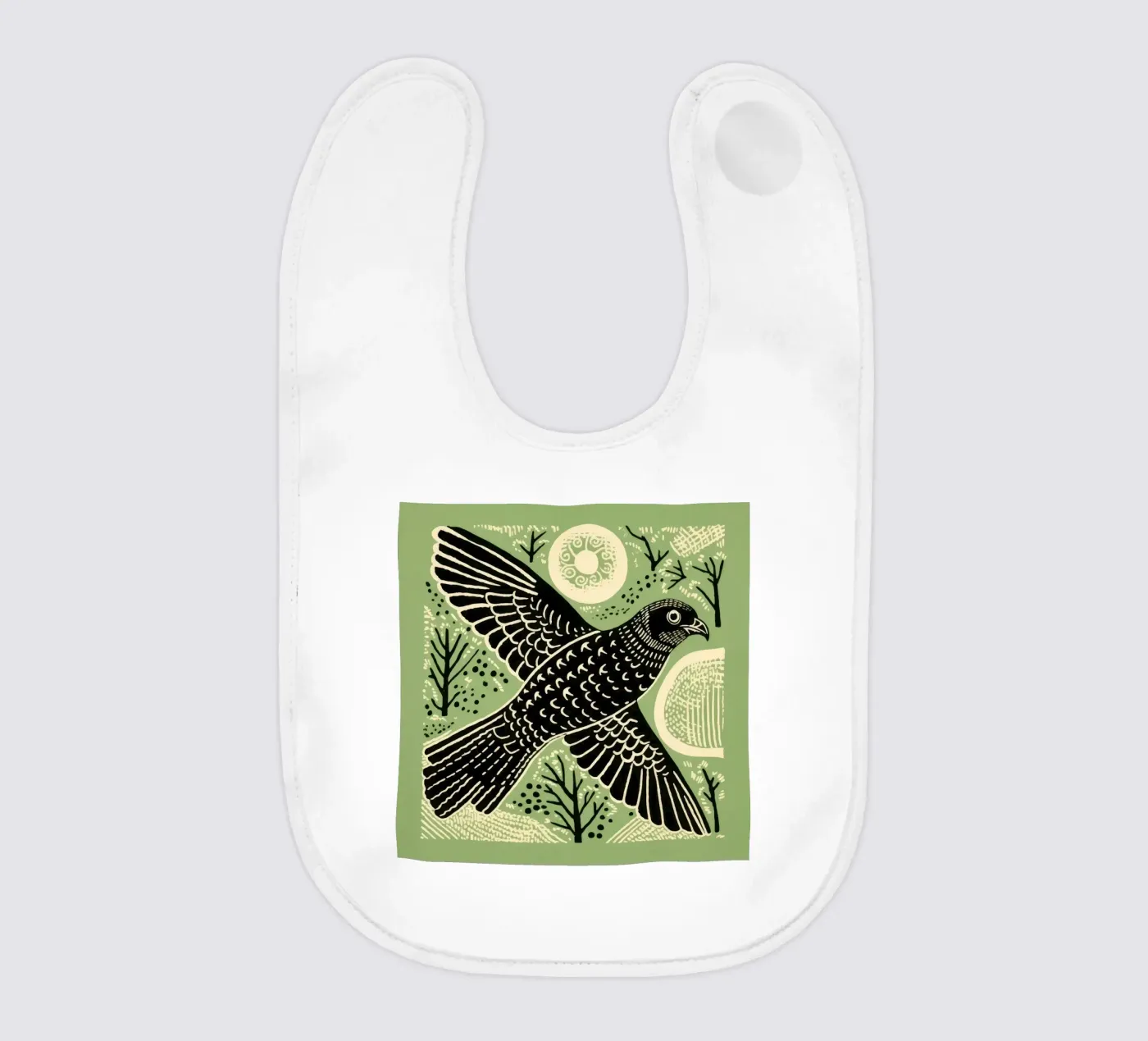Falco verde bavaglino da Minimal Animal Art