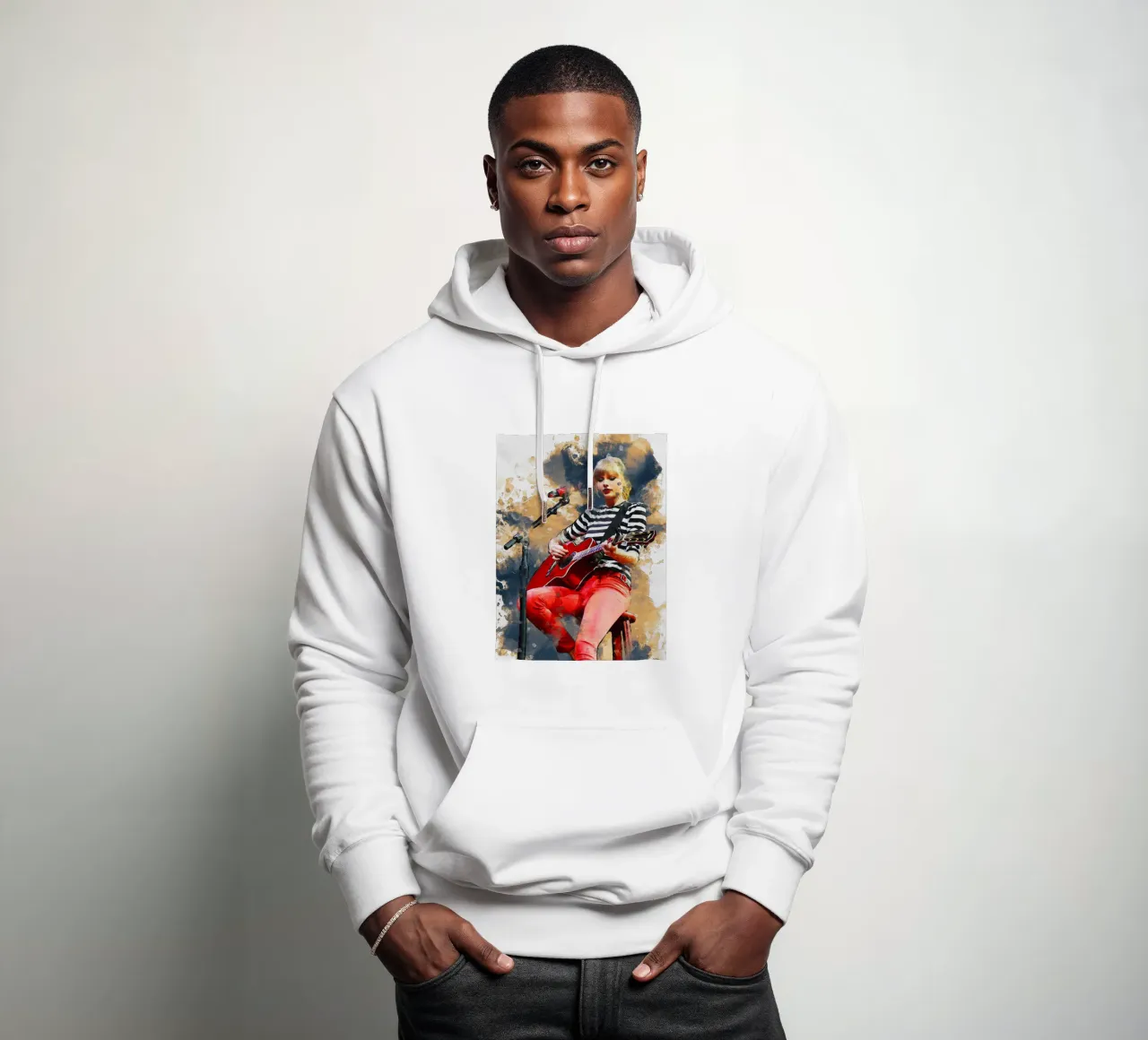 Sbaffo di Taylor Swift felpa con cappuccio da Gunawan Rb