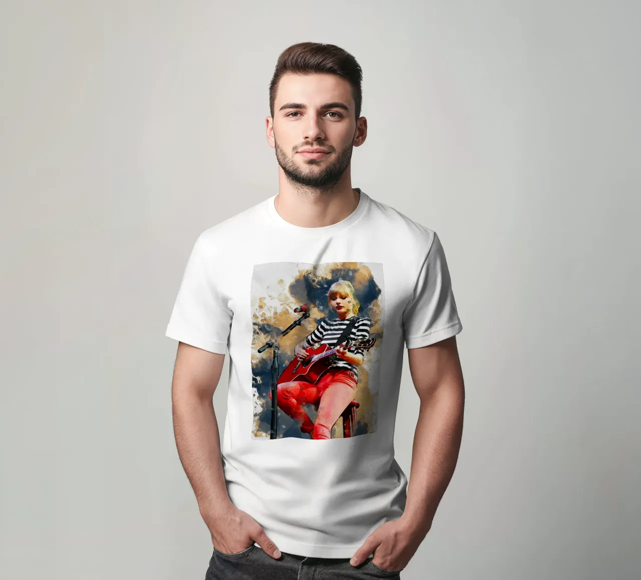 Sbaffo di Taylor Swift t-shirt da Gunawan Rb