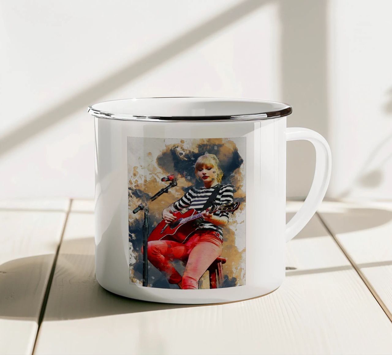 Sbaffo di Taylor Swift tazza in smalto da Gunawan Rb