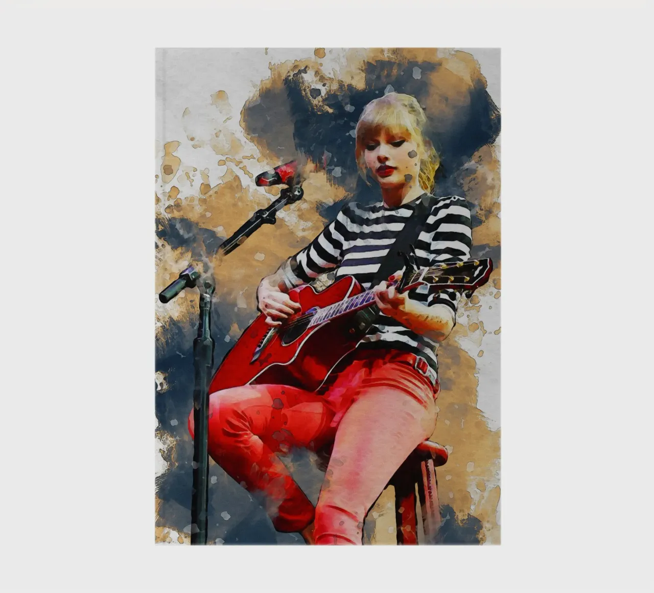 Smudge Of Taylor Swift notebook by Gunawan Rb
