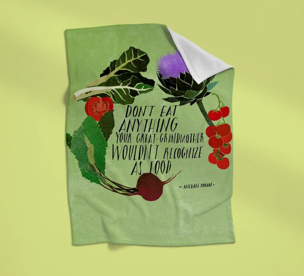 Don't Eat Anything coperta in pile da Eva Wünsch