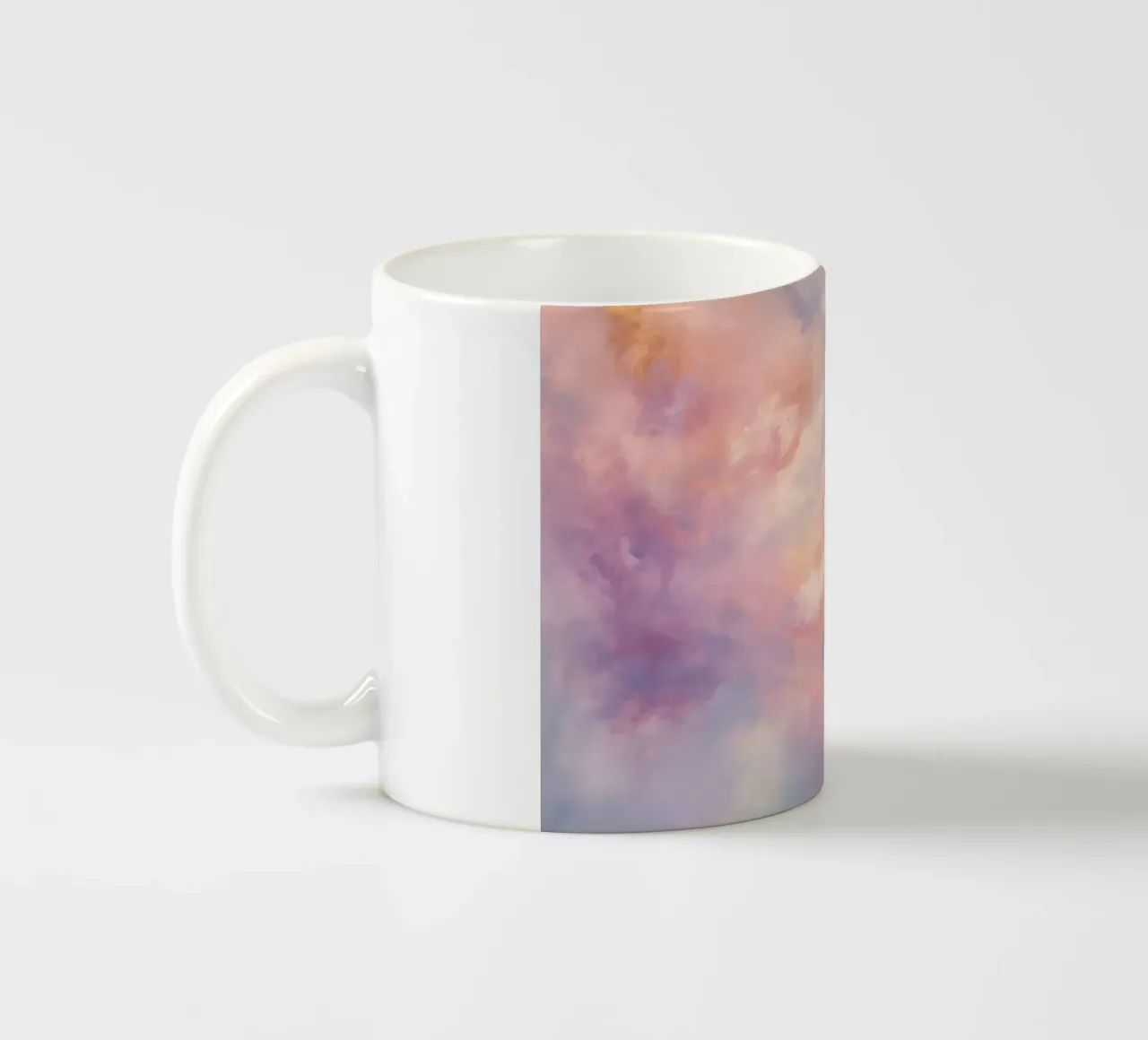 Pastelltraum Abstrakt Keramik Tasse von Carinaprint