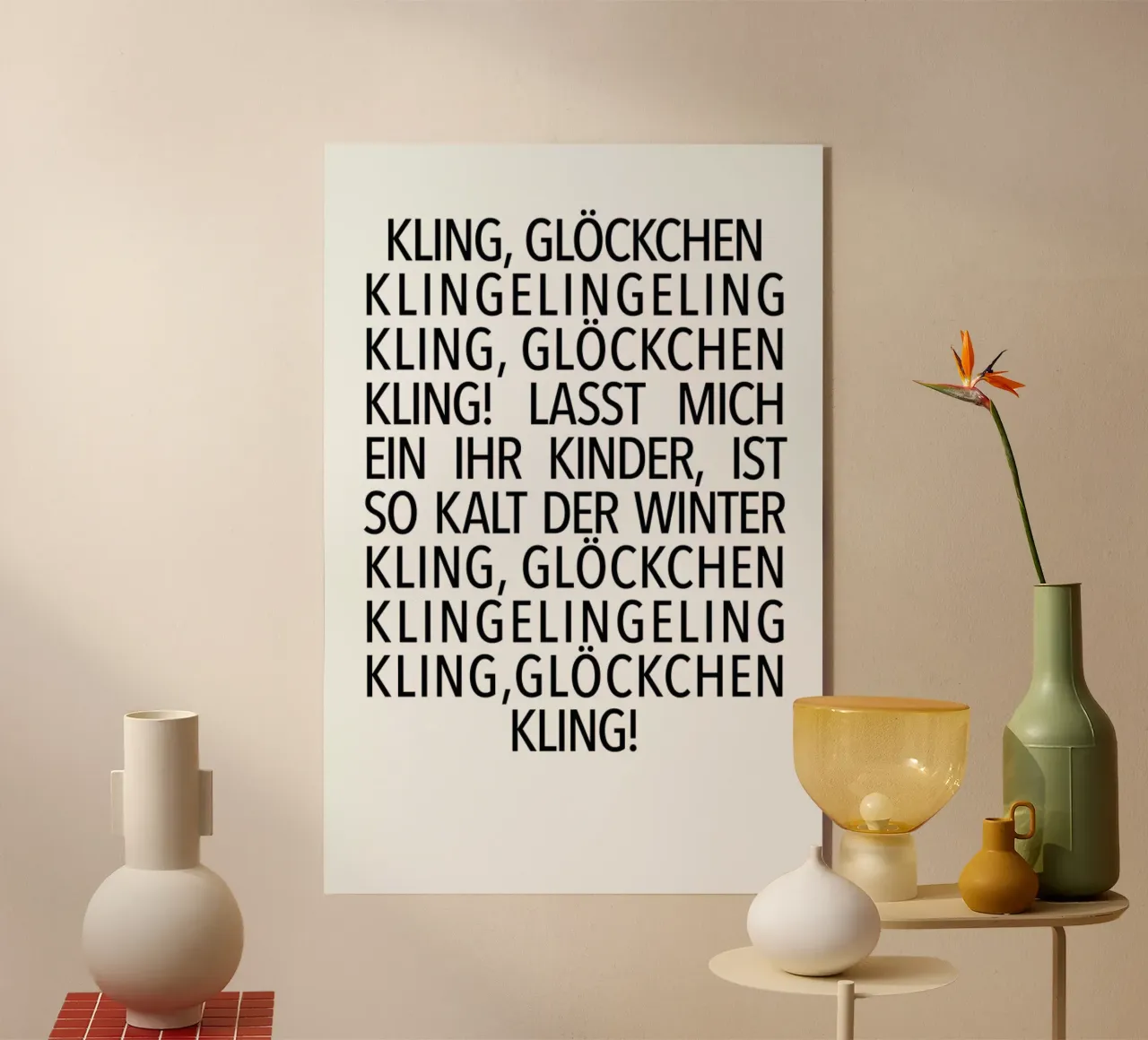 Kling Glöckchen plexiglass da Studio One