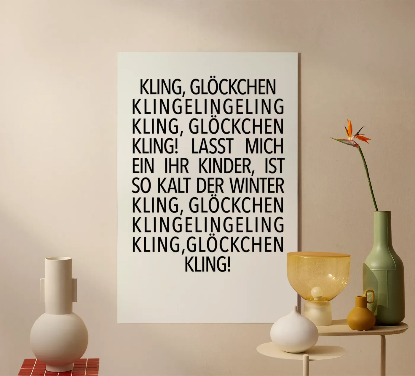 Kling Glöckchen plexiglass da Studio One