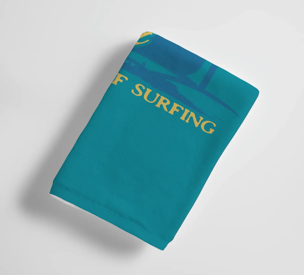 Surf Laugh Eat Repeat asciugamano da bagno da Gunawan Rb