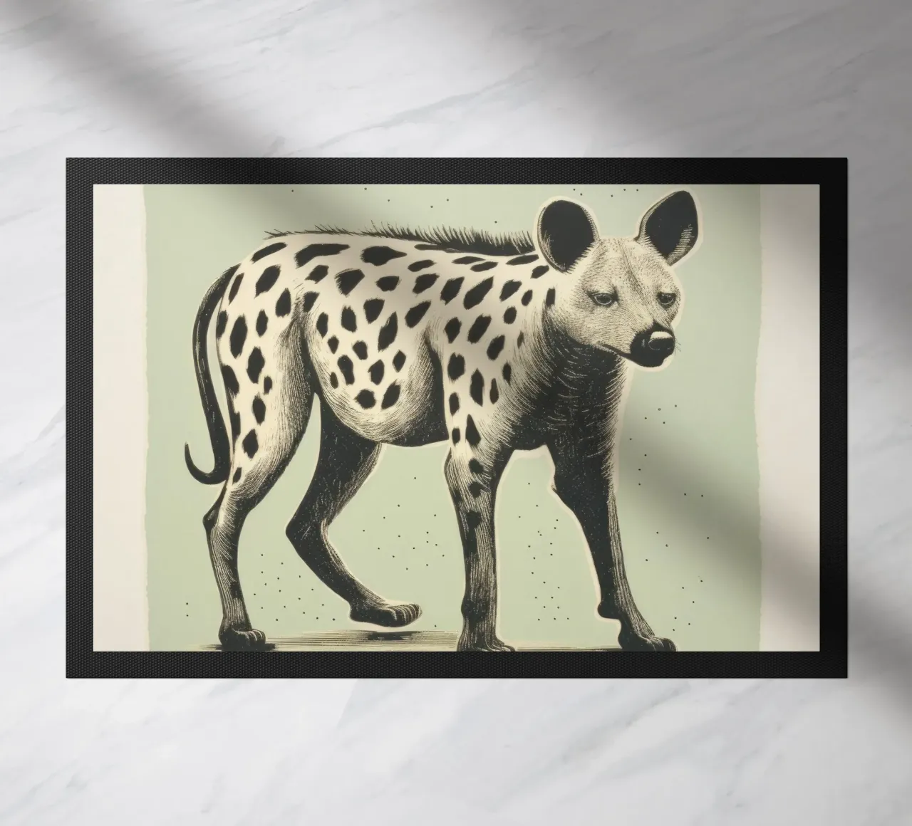 Iena verde 1 zerbino da Minimal Animal Art