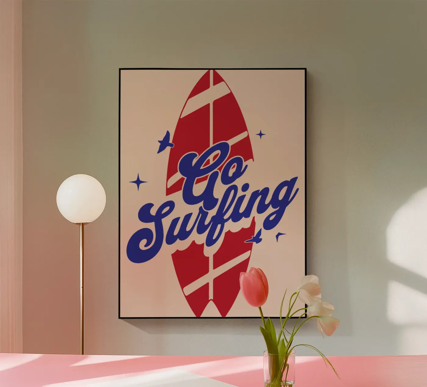 Go Surfing plexiglass da Gunawan Rb