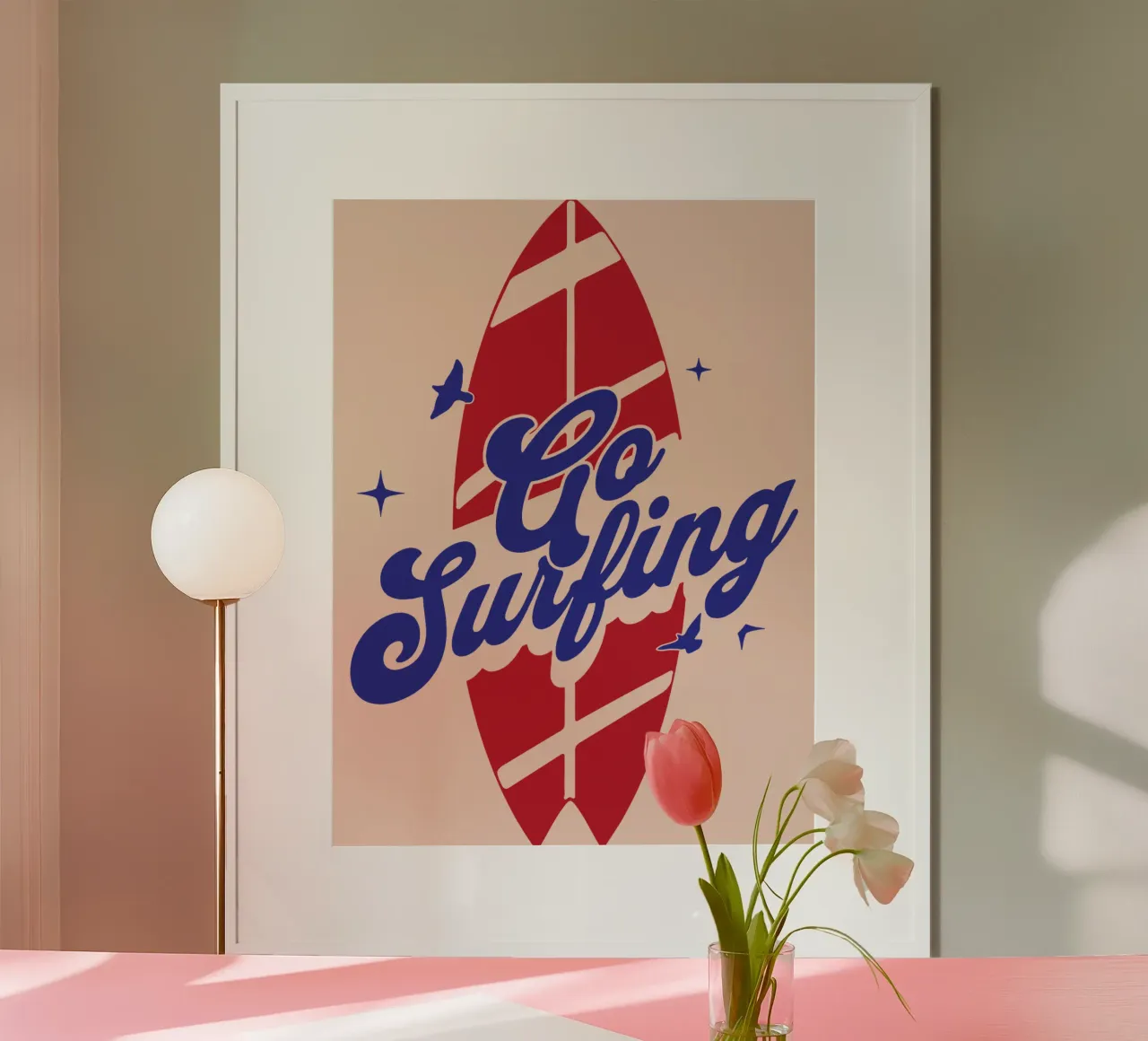 Fare surf poster da Gunawan Rb