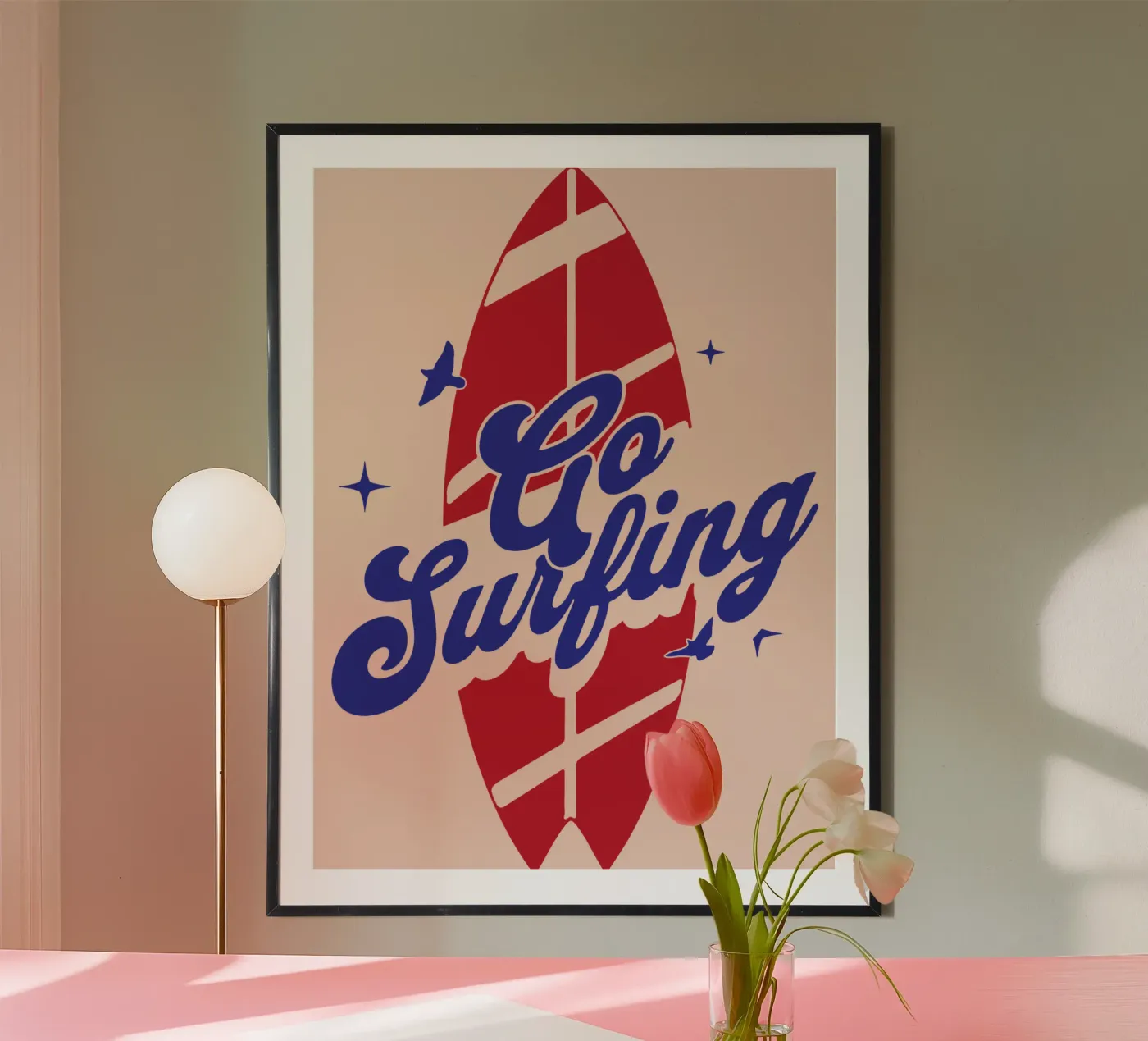 Fare surf poster da Gunawan Rb