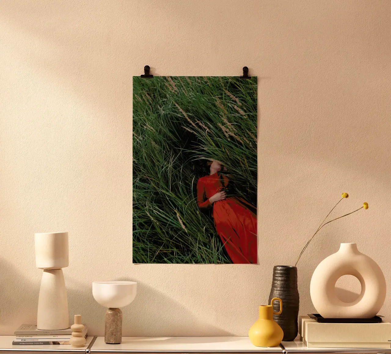 004 - Olga Barantseva poster con telaio in alluminio da Pictufy