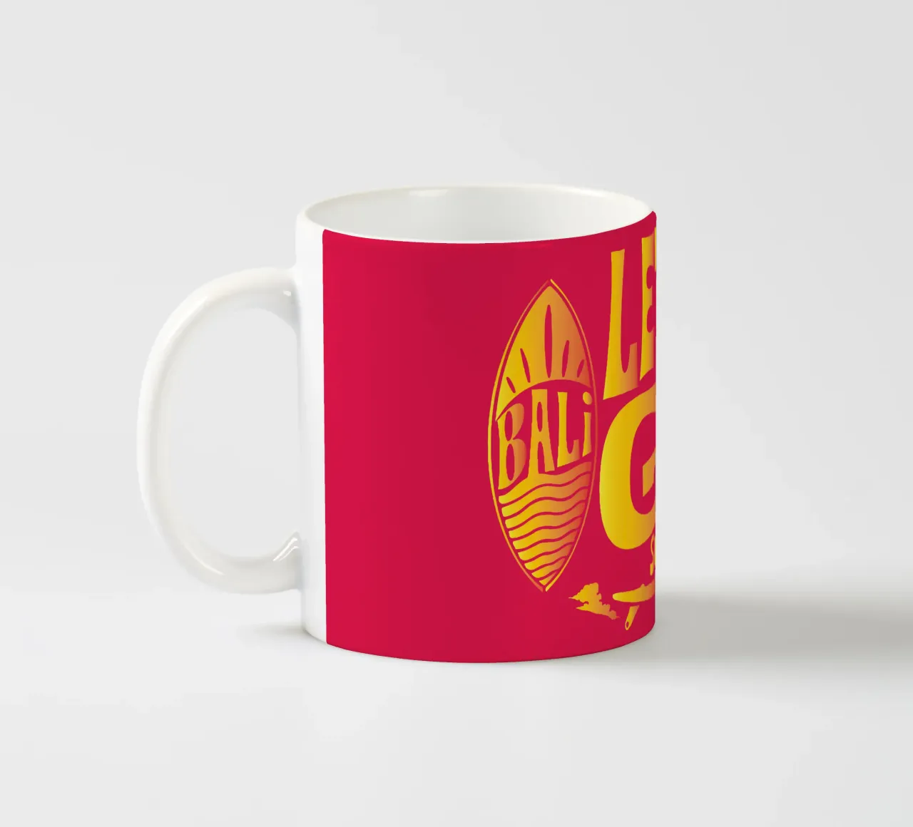 Andiamo a fare surf tazza in ceramica da Gunawan Rb