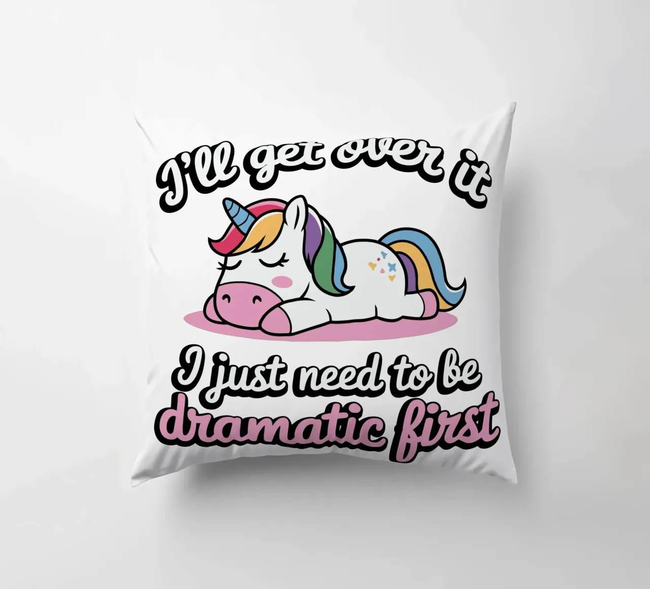 I'll get over it, I just need to be dramatic first cuscino da edsonramosart