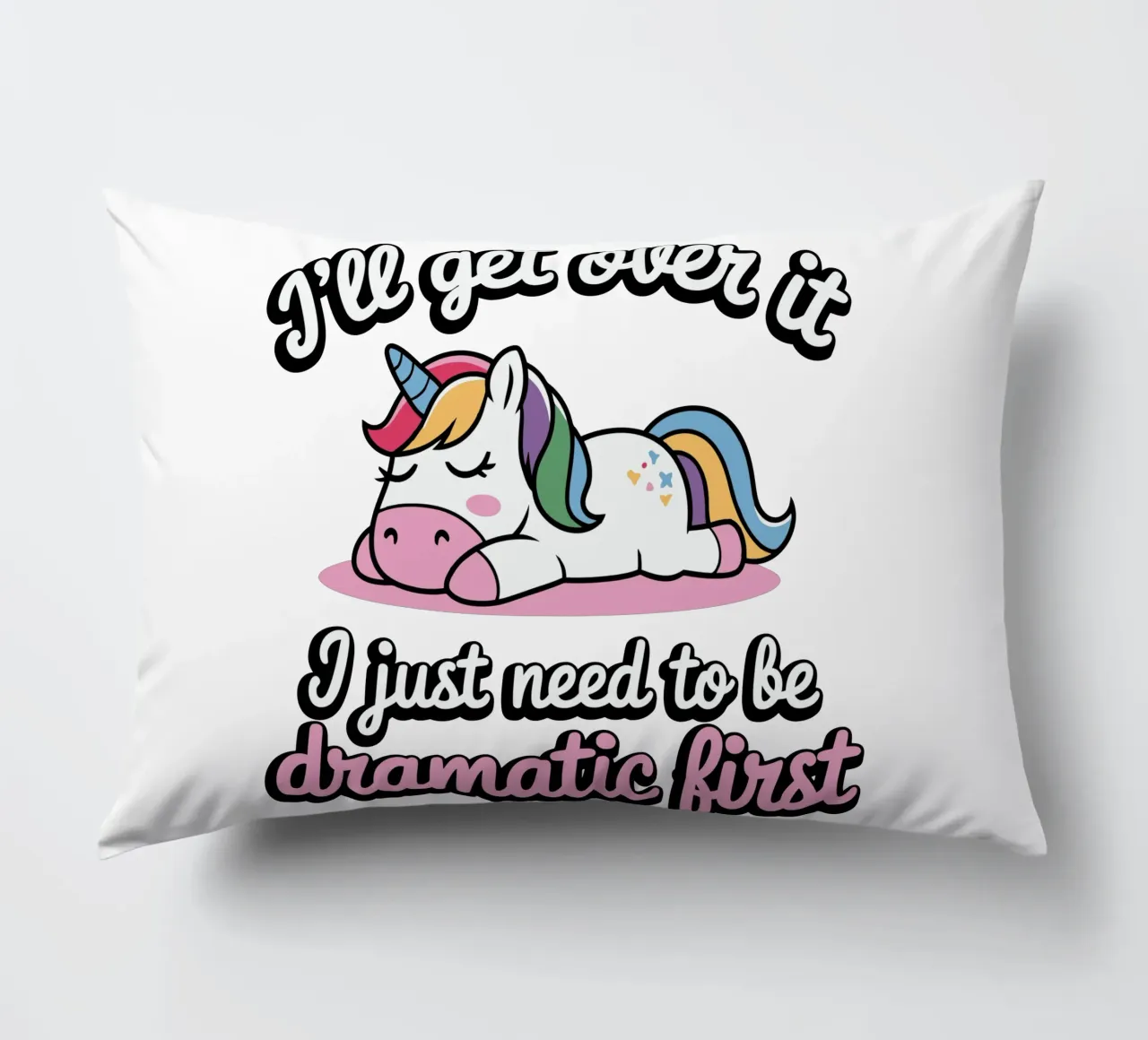 I'll get over it, I just need to be dramatic first cuscino da edsonramosart