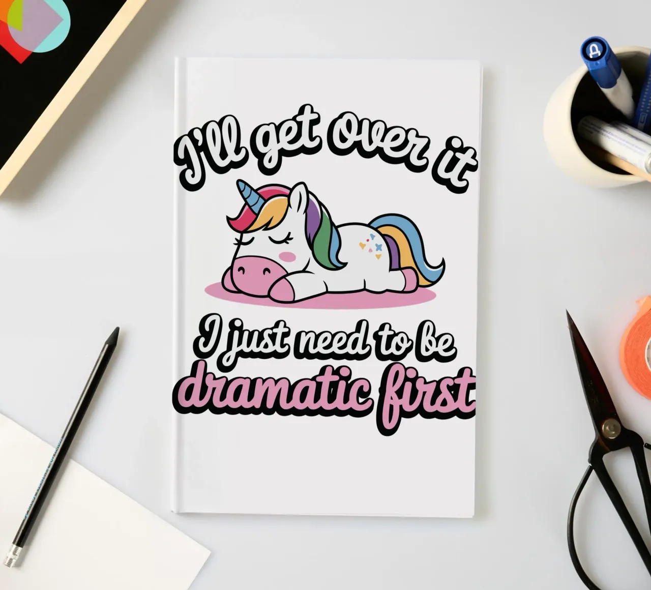 I'll get over it, I just need to be dramatic first diario da edsonramosart