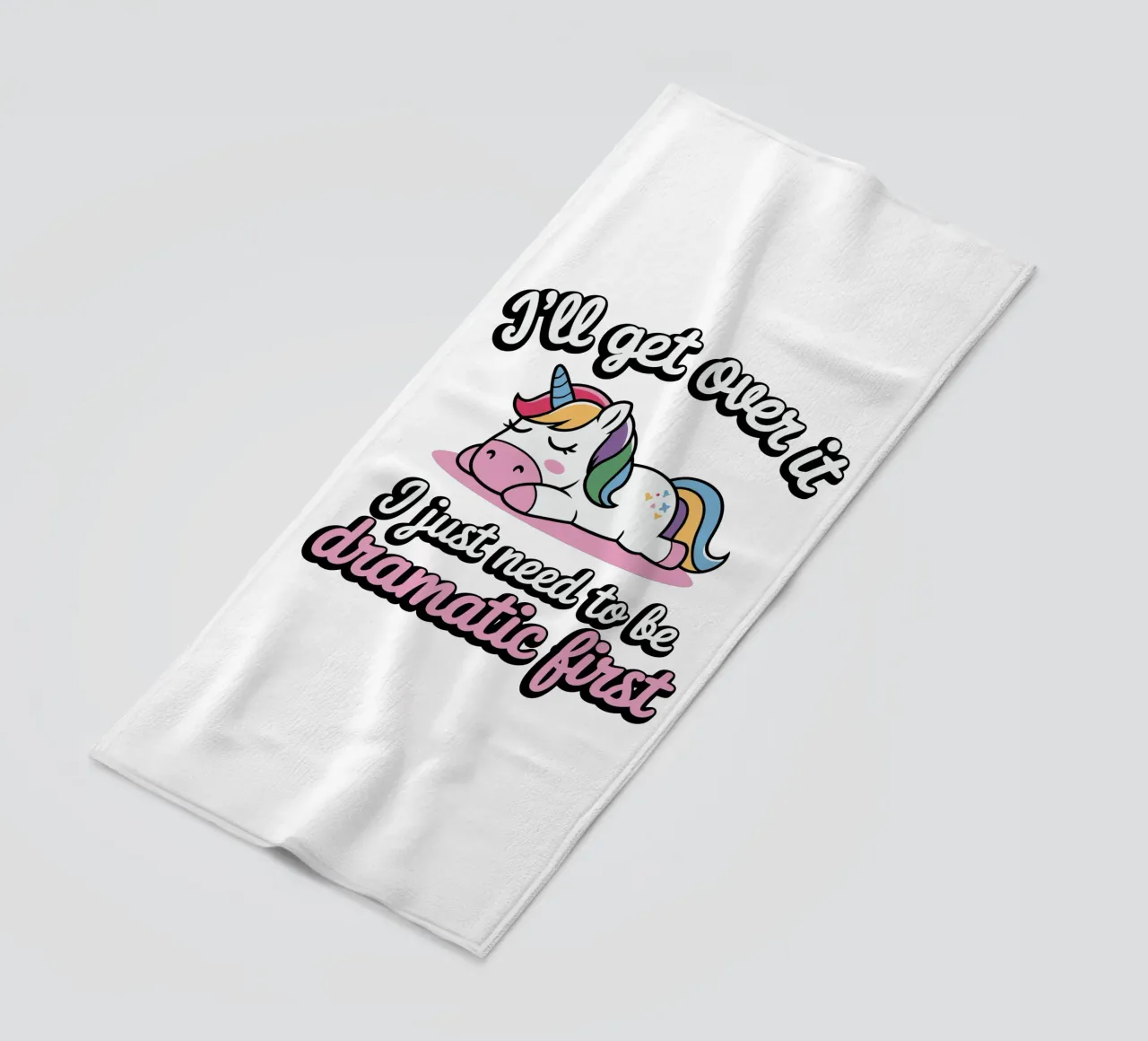 I'll get over it, I just need to be dramatic first telo mare da edsonramosart