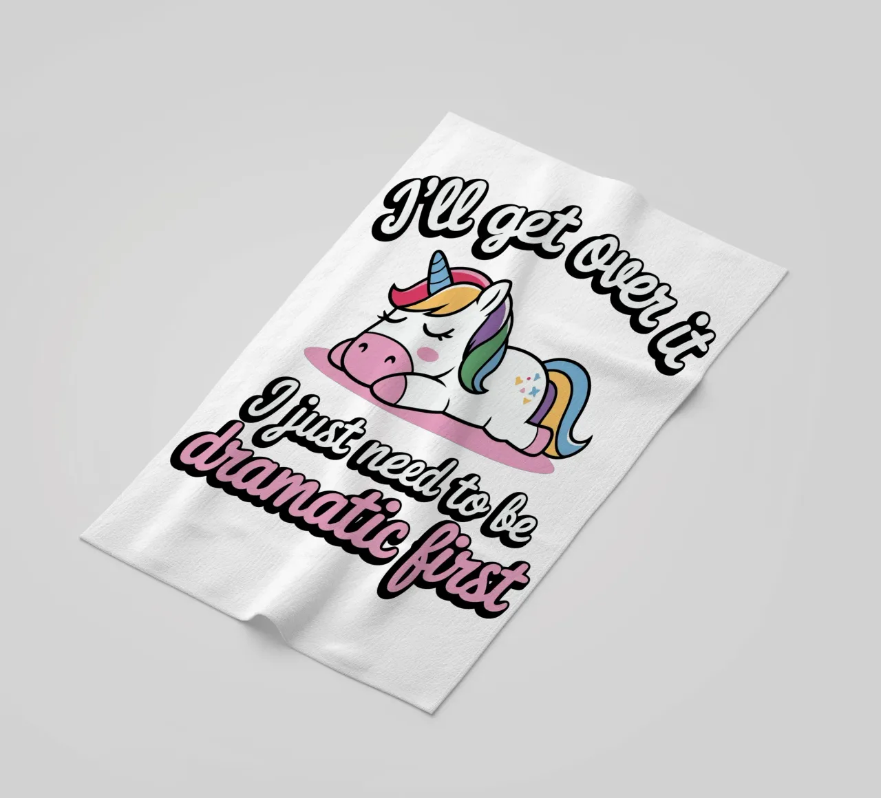 I'll get over it, I just need to be dramatic first telo mare da edsonramosart