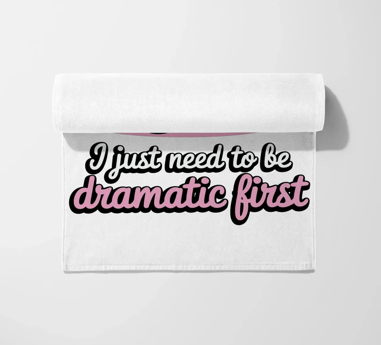 I'll get over it, I just need to be dramatic first telo mare da edsonramosart