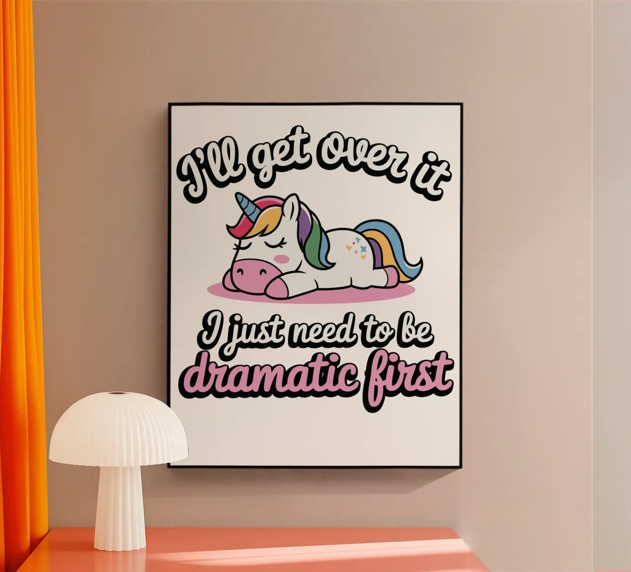 I'll get over it, I just need to be dramatic first plexiglass da edsonramosart