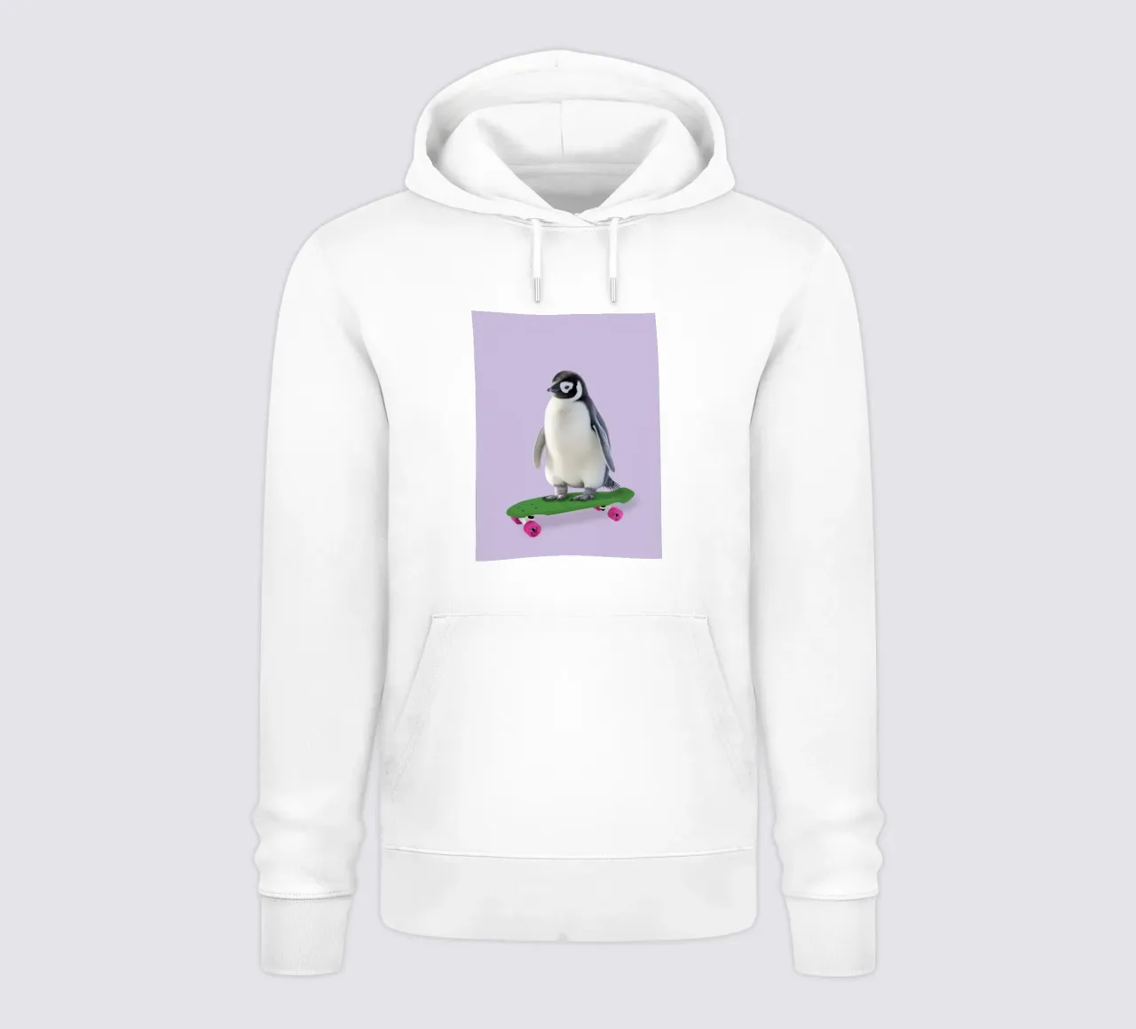Skate Penguin felpa con cappuccio da Dagmar Pels