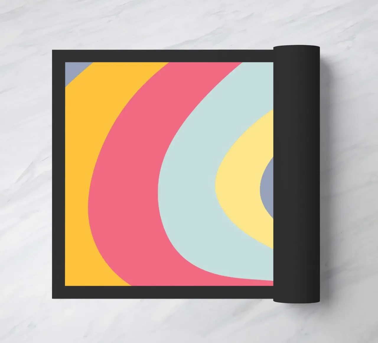 Groovy Swirls Pastell zerbino da BAINAI