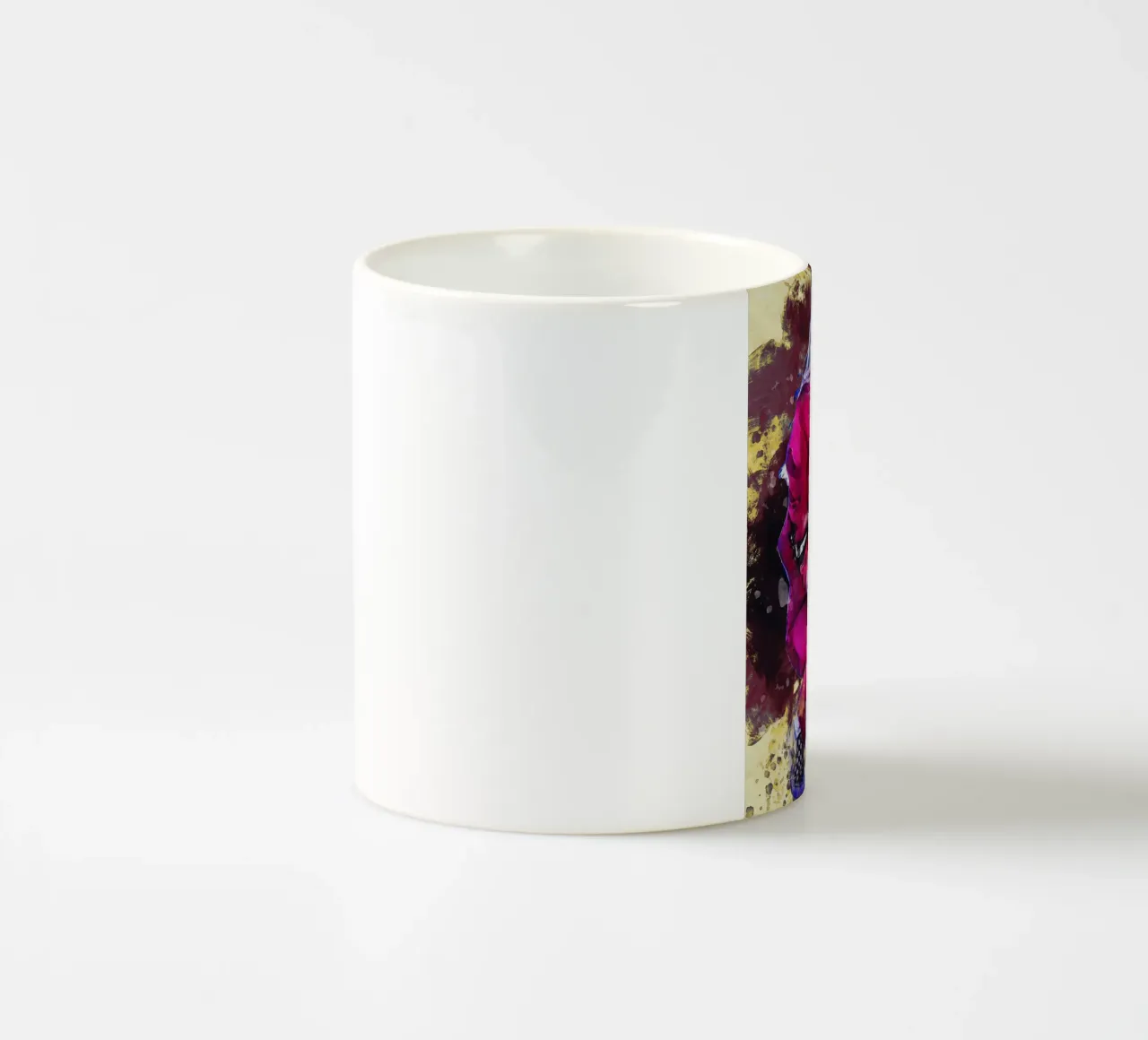 Macchia di ritratto Hayley Williams tazza in ceramica da Gunawan Rb