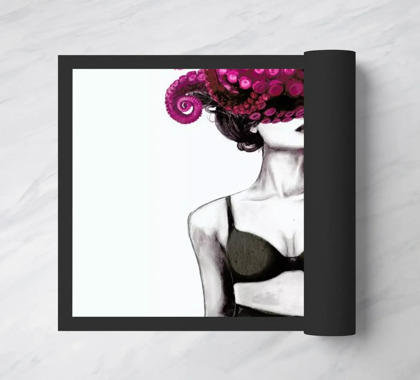 Ocean doormat by Laura Graves