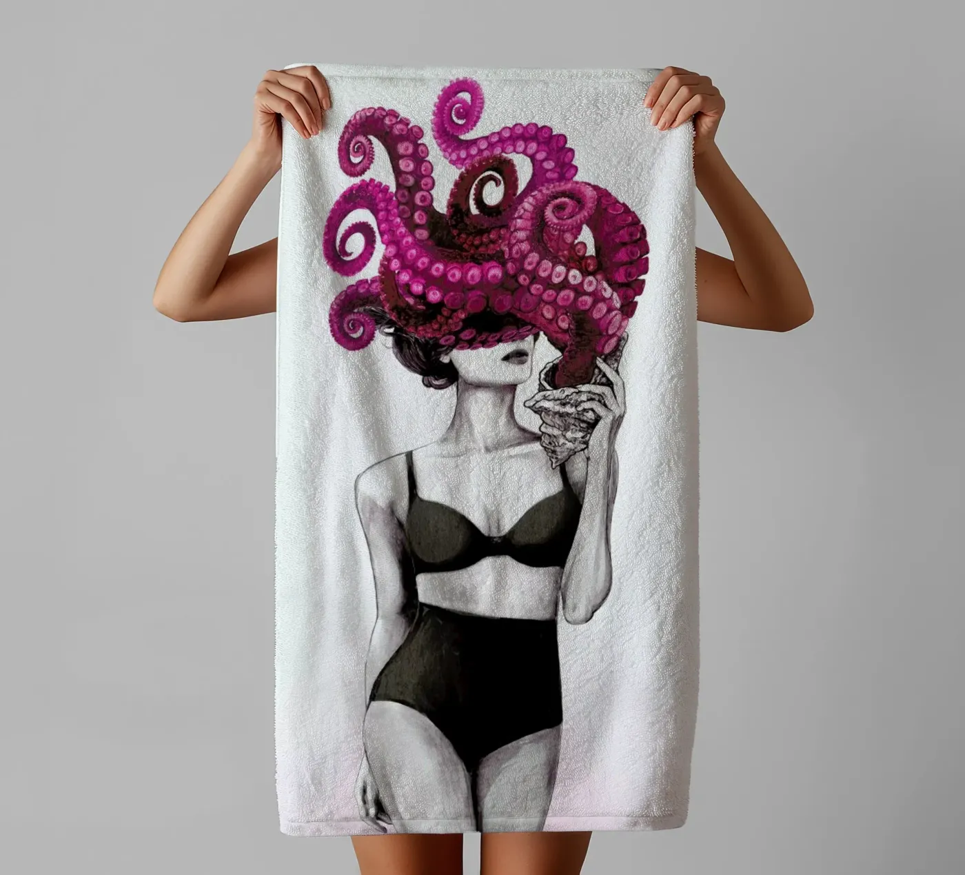 Ocean badhanddoek van Laura Graves