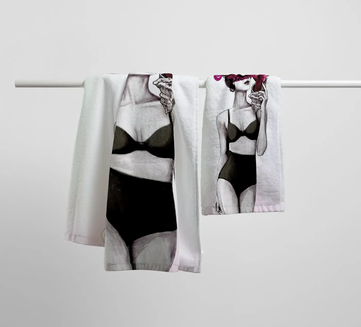 Ocean badhanddoek van Laura Graves