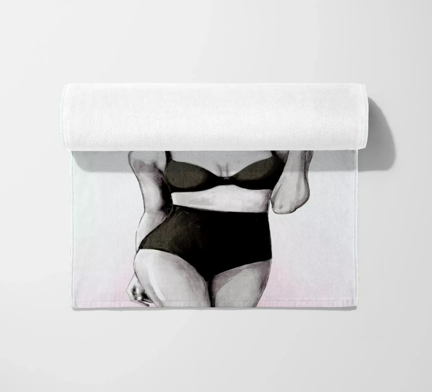 Ocean beach towel by Laura Graves