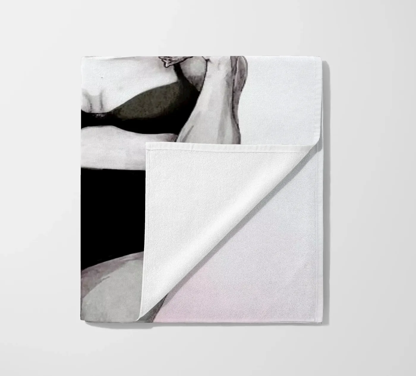 Ocean beach towel by Laura Graves