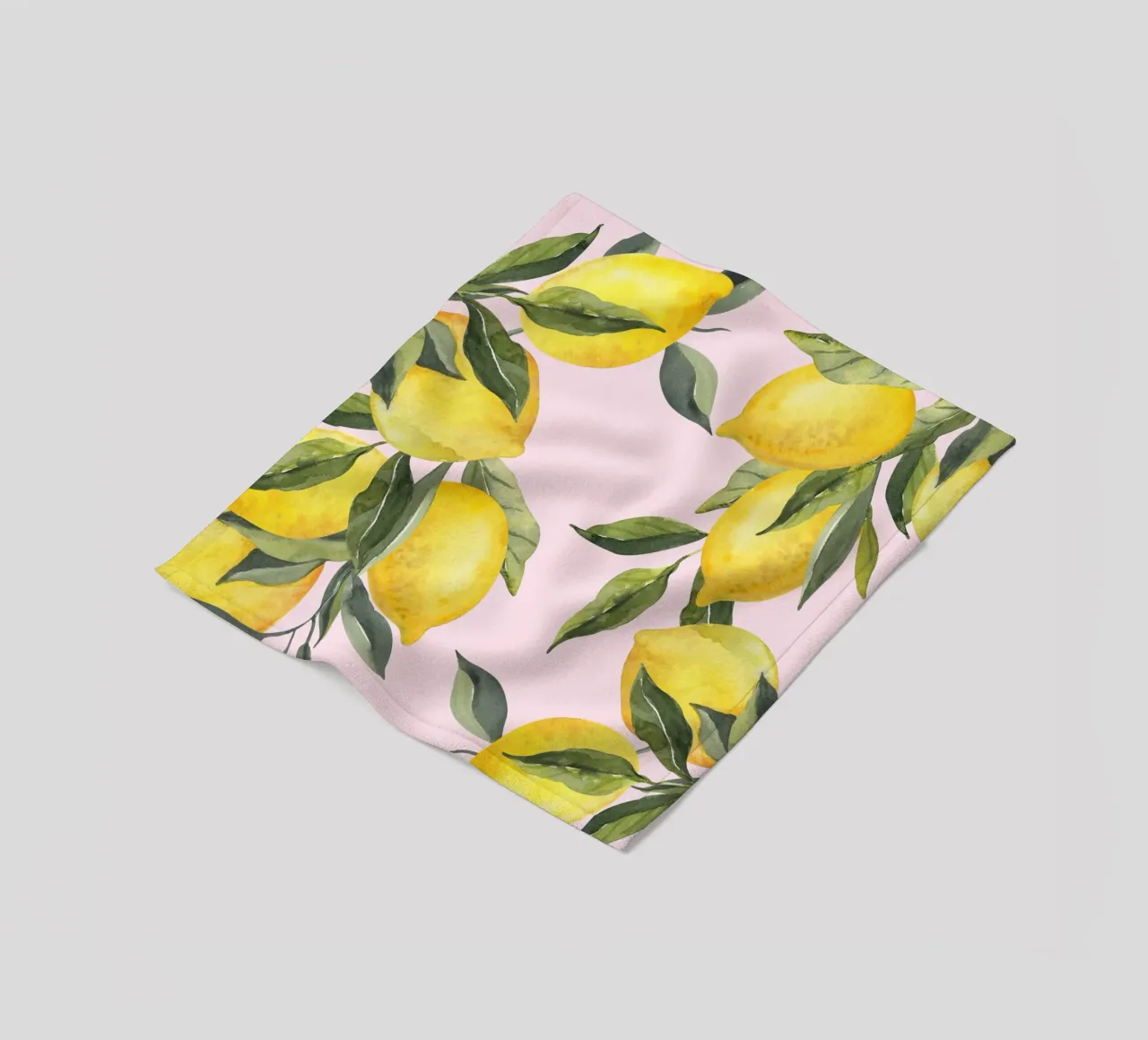 Zitrone drucken, Zitrone Wandkunst, Obst Poster, Italienisch drucken Fleecedecke von Bella Studio
